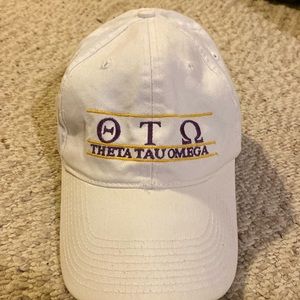 Theta Tau Omega fraternity vintage casino night SnapBack hat